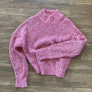J Crew Knitted Chunky Sweater in Salmon NWOT
